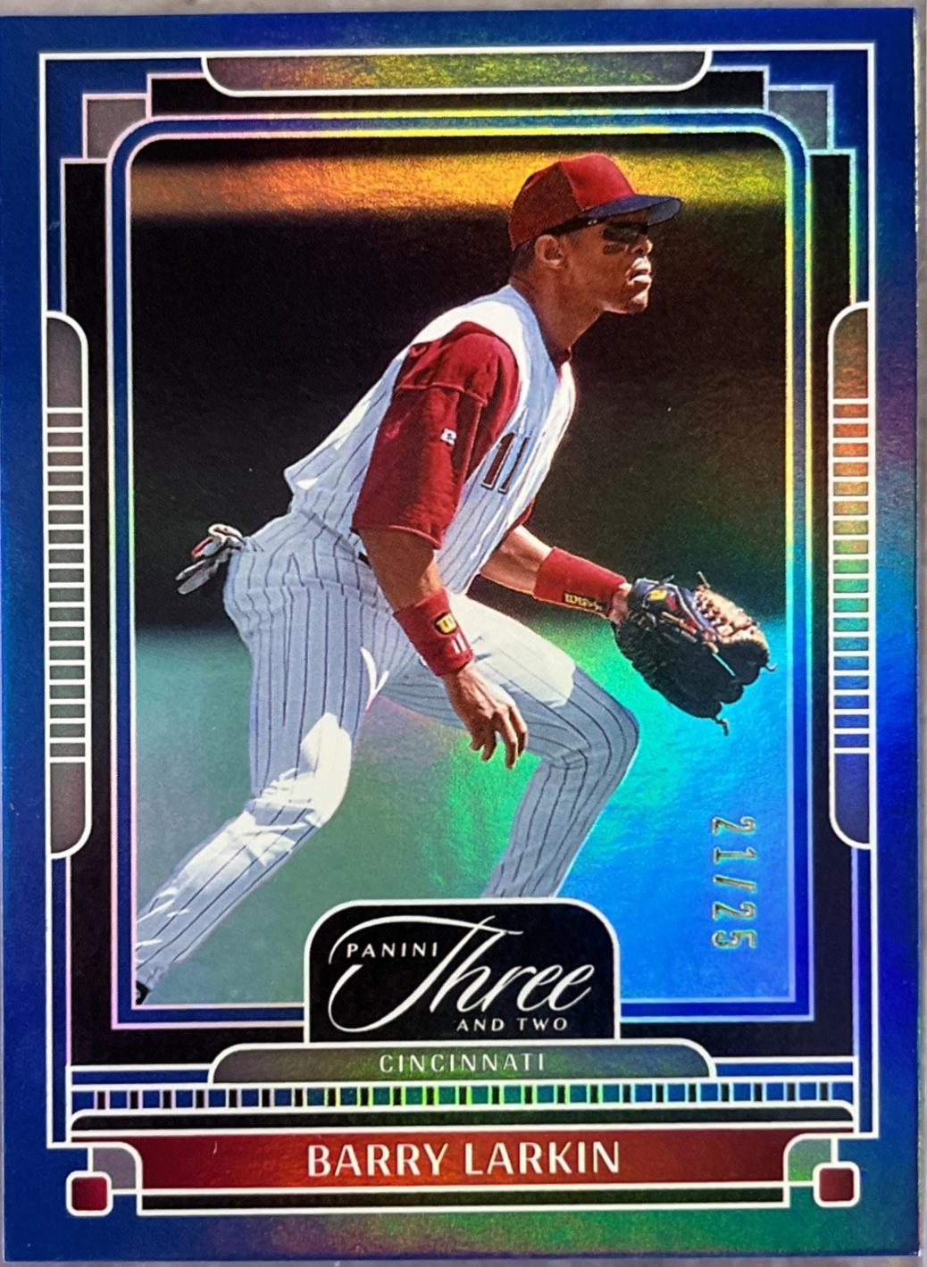 Barry Larkin [Navy Blue] #42