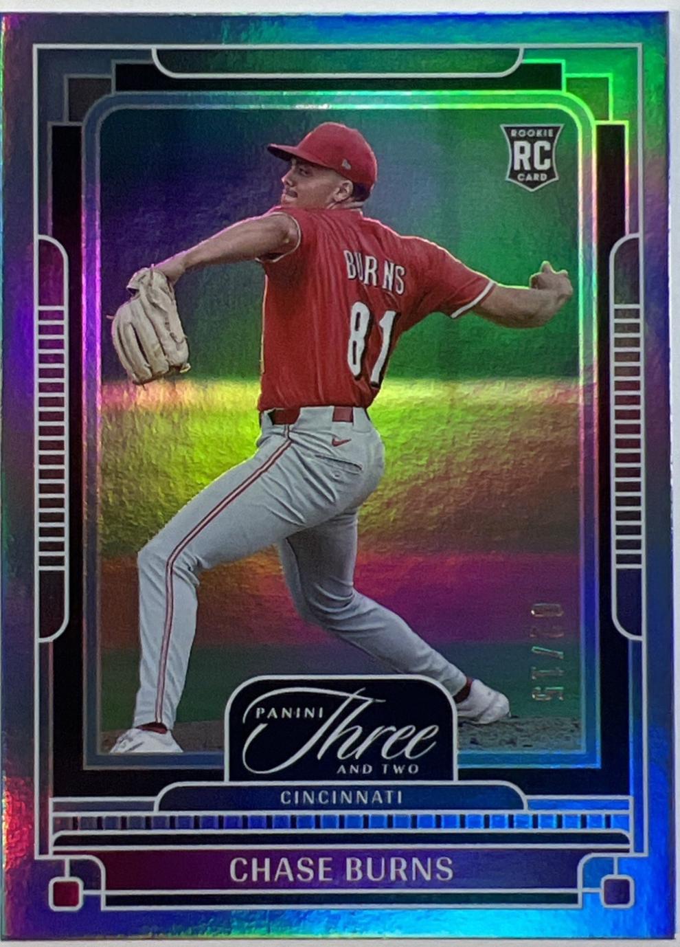 Chase Burns [Holo Blue] #120