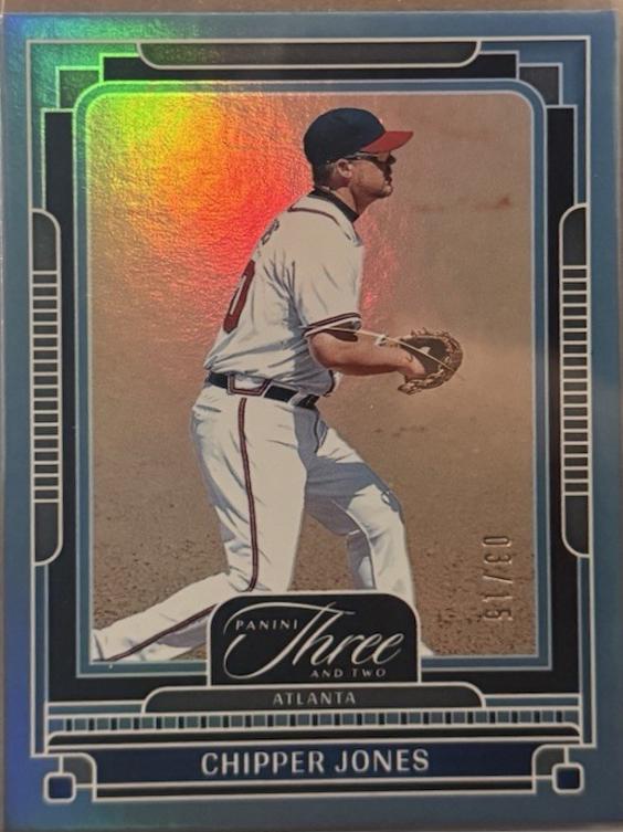 Chipper Jones [Holo Blue] #36