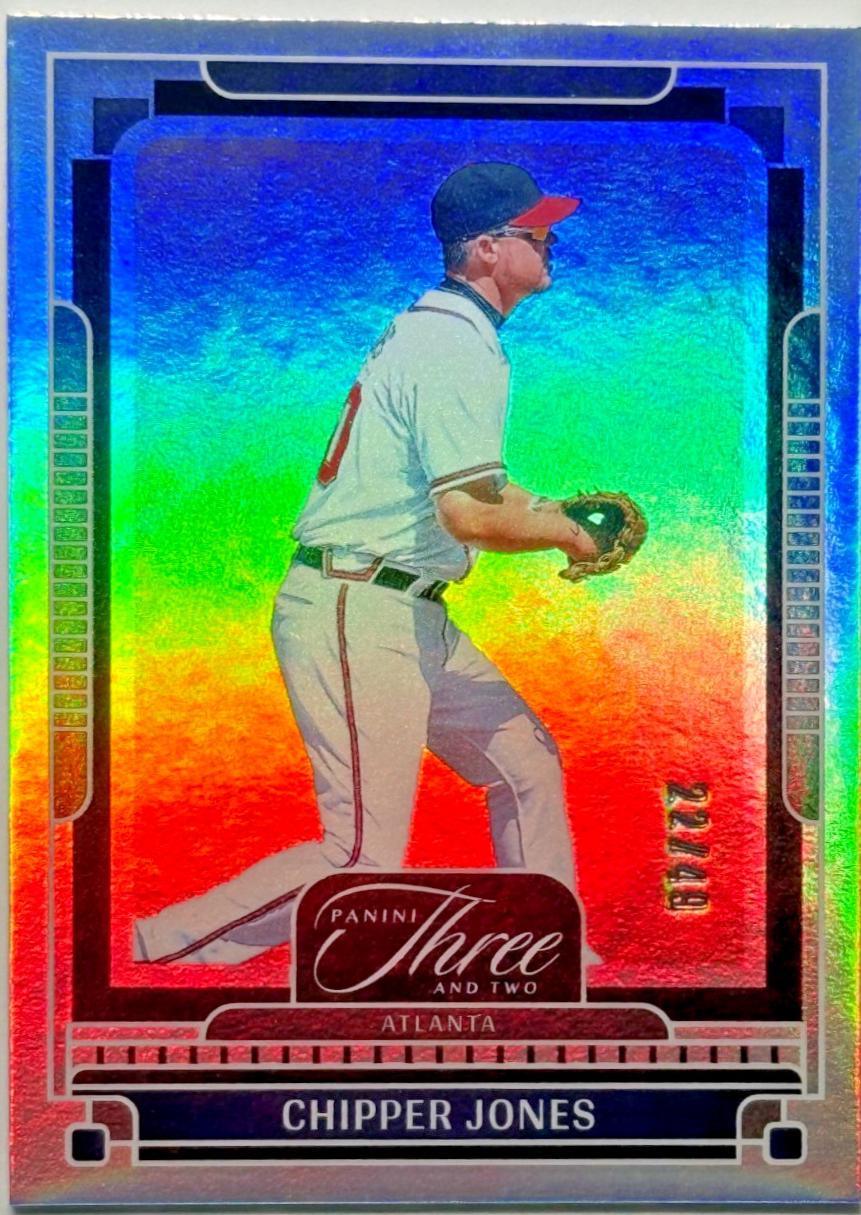 Chipper Jones [Holo Silver] #36