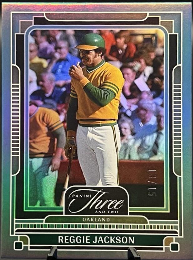 Reggie Jackson [Holo Blue] #84