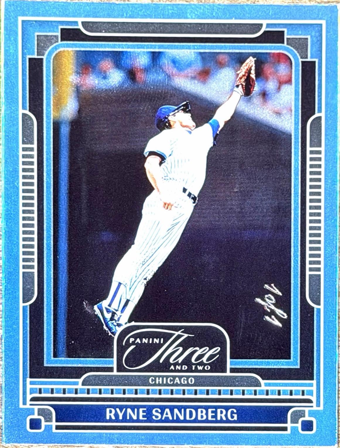 Ryne Sandberg [Holo Platinum Blue] #71