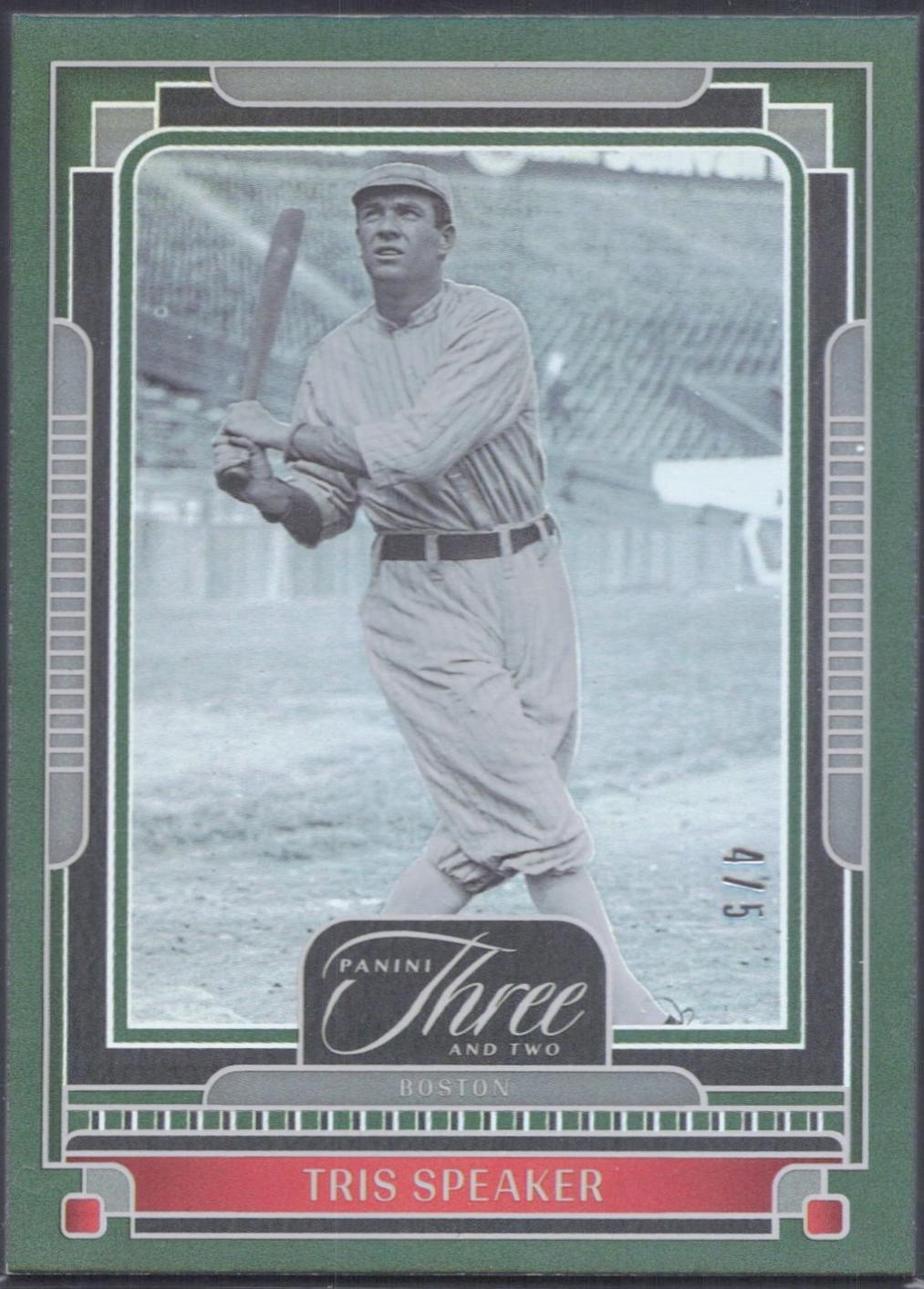 Tris Speaker [Holo Emerald] #116