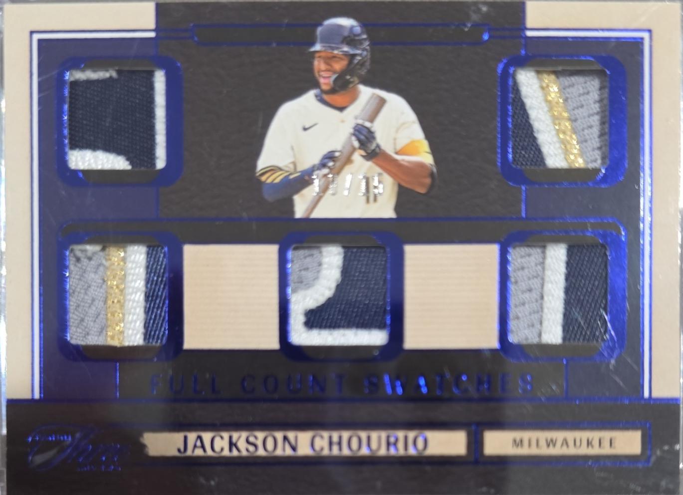 Jackson Chourio [Blue] #FCS-JC