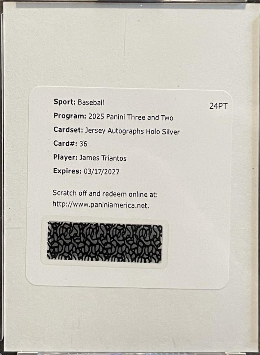 James Triantos [Holo Silver] #JK-JT