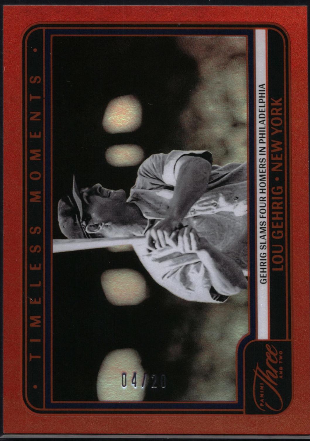 Lou Gehrig [Orange] #L-LGG