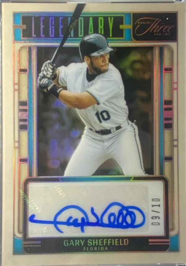 Gary Sheffield [Holo Gold] #LS-GS