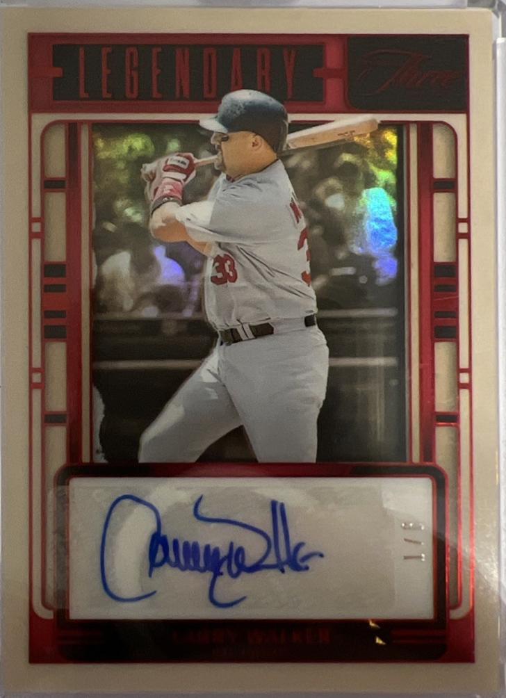 Larry Walker [Red] #LS-LW