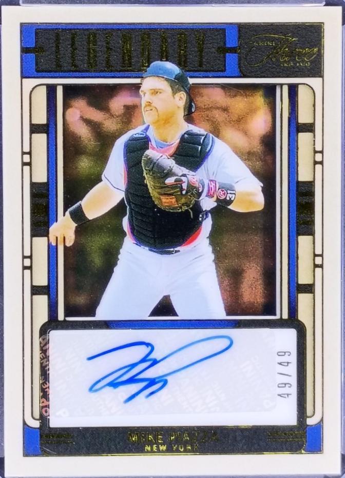 Mike Piazza [Holo Platinum Blue] #LS-MP