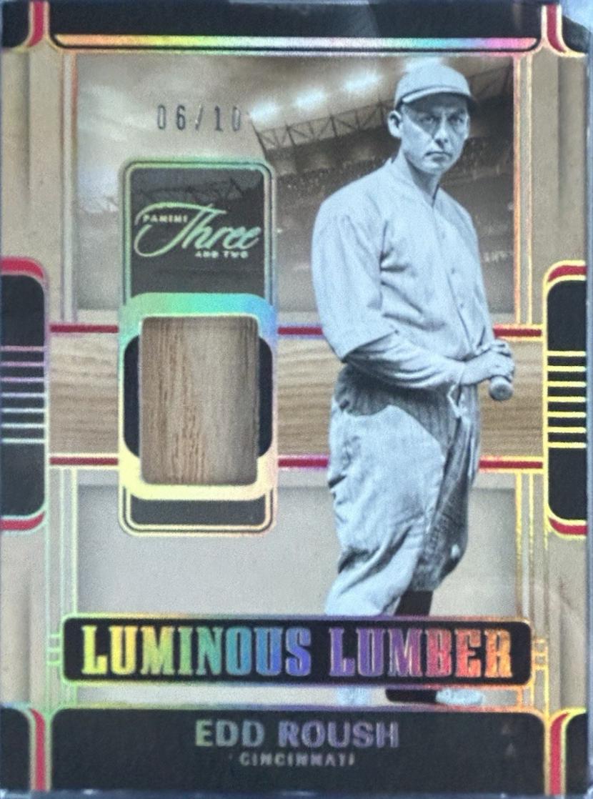 Edd Roush [Holo Gold] #LUM-ER