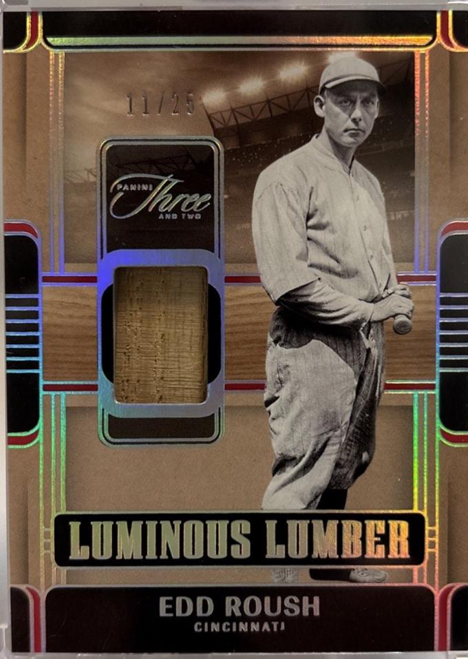Edd Roush [Holo Silver] #LUM-ER