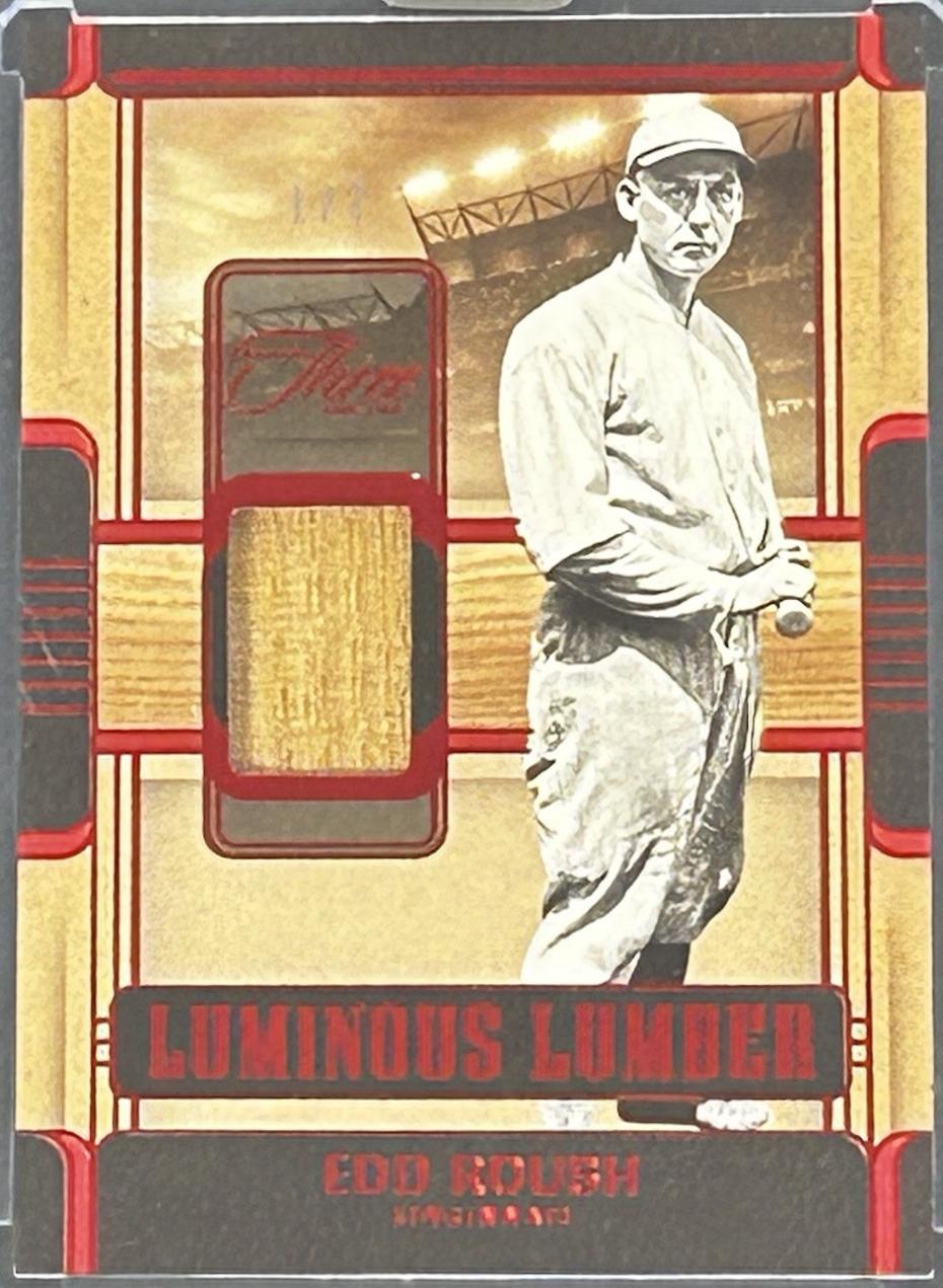 Edd Roush [Red] #LUM-ER