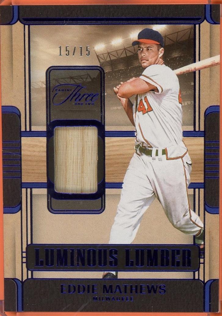 Eddie Mathews [Blue] #LUM-EM