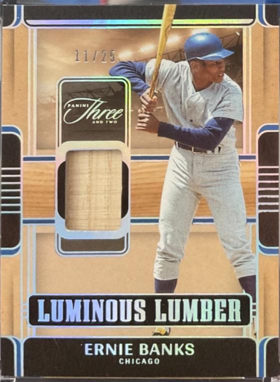 Ernie Banks [Holo Silver] #LUM-EB