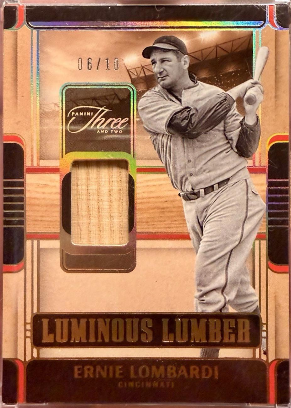 Ernie Lombardi [Holo Gold] #LUM-EL