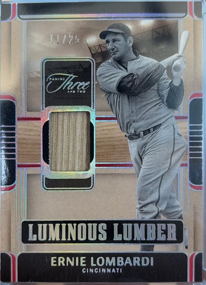 Ernie Lombardi [Holo Silver] #LUM-EL