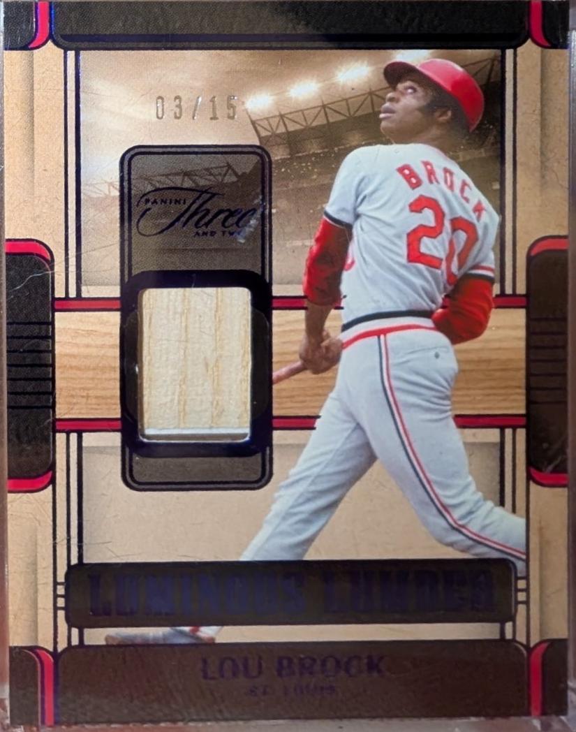 Lou Brock [Blue] #LUM-LB