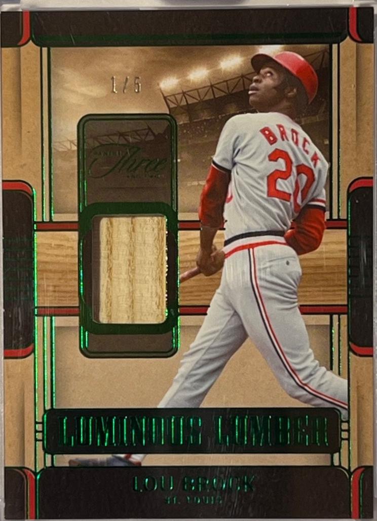 Lou Brock [Emerald] #LUM-LB