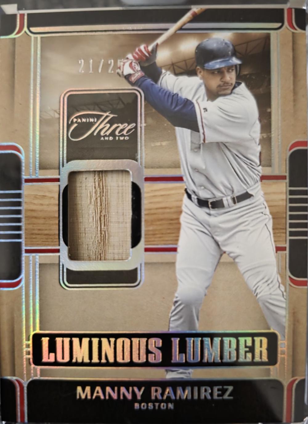 Manny Ramirez [Holo Silver] #LUM-MR