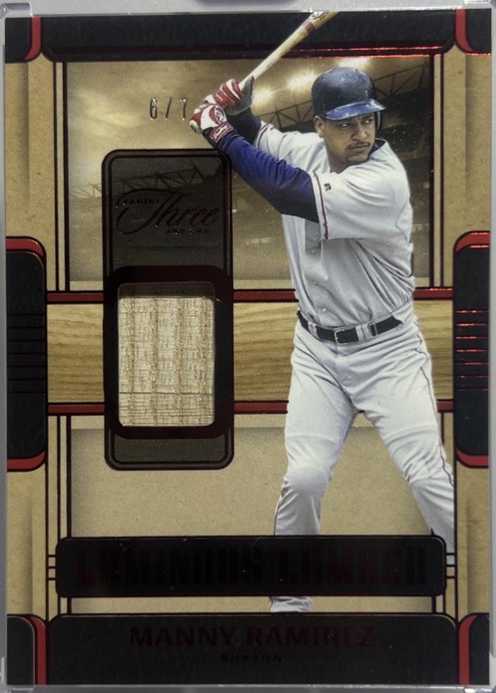 Manny Ramirez [Red] #LUM-MR