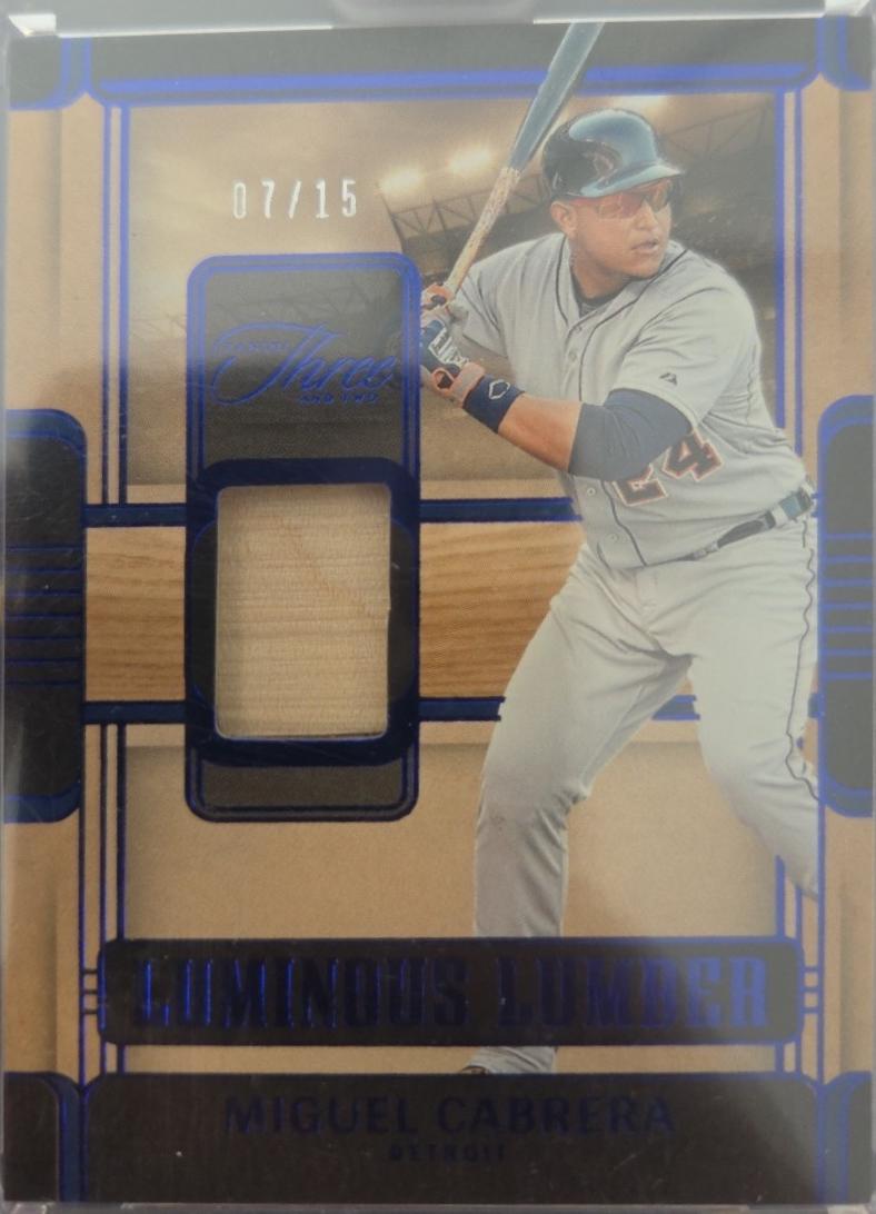 Miguel Cabrera [Blue] #LUM-MC