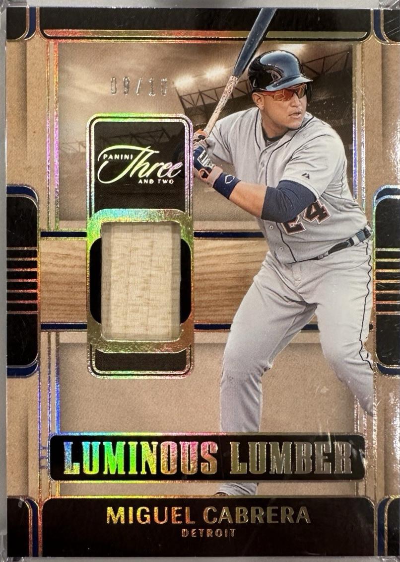 Miguel Cabrera [Holo Gold] #LUM-MC