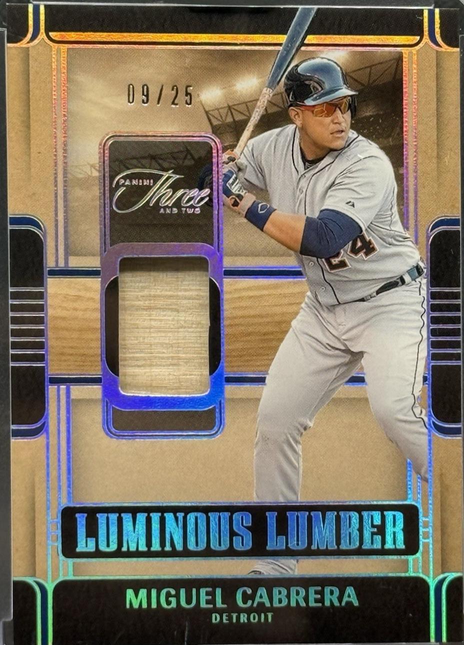 Miguel Cabrera [Holo Silver] #LUM-MC