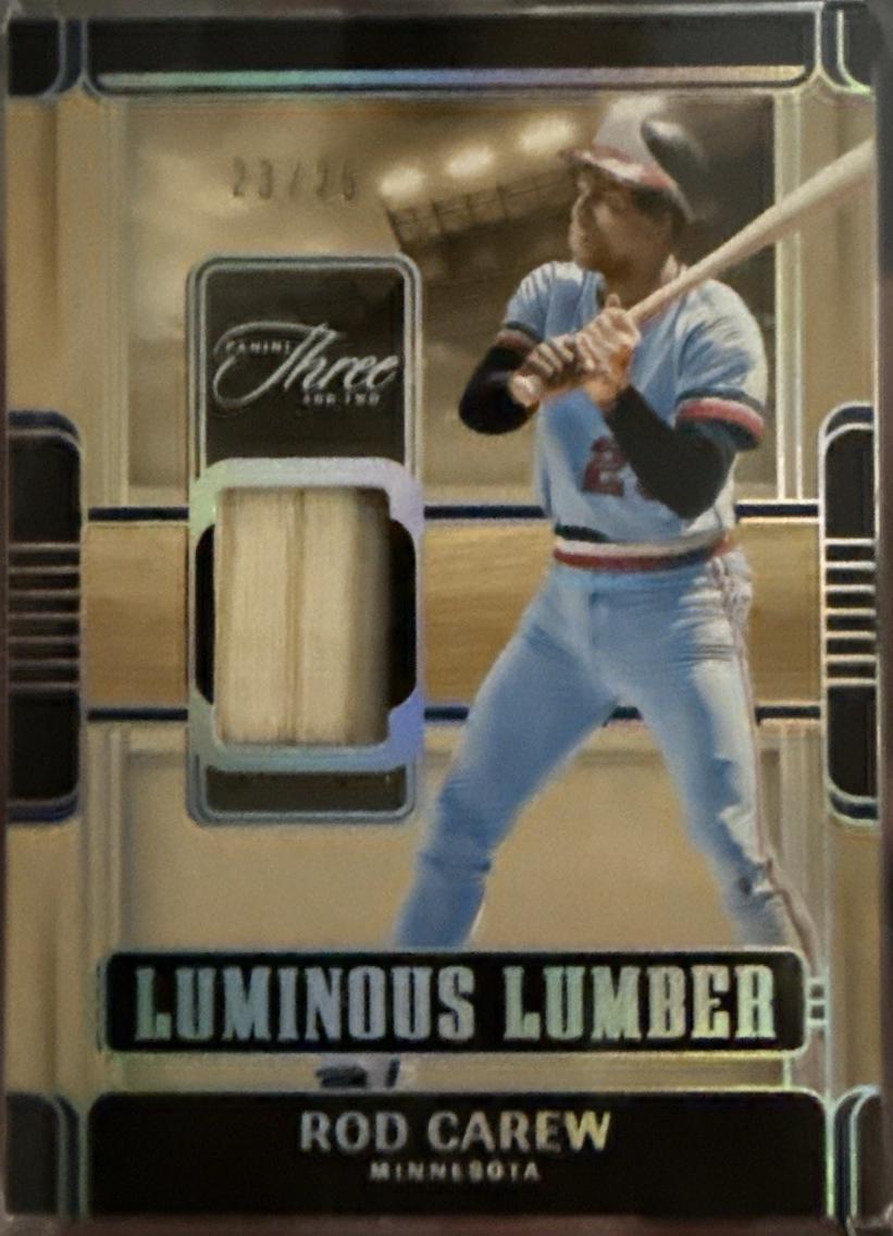 Rod Carew [Holo Silver] #LUM-RC