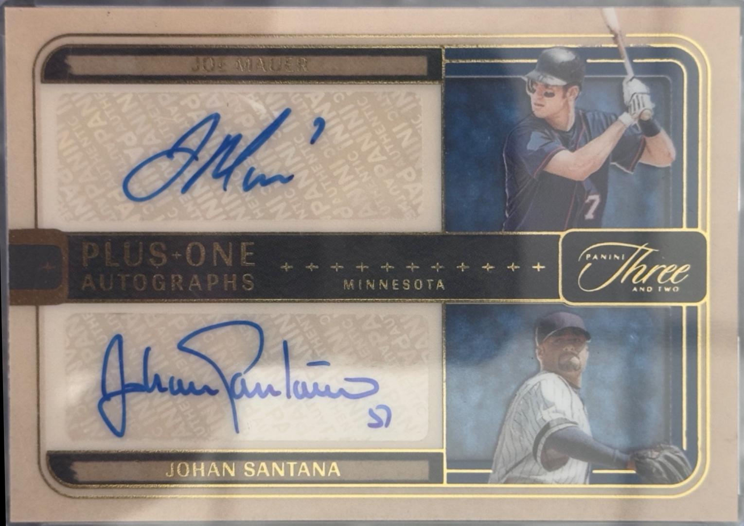 Joe Mauer / Johan Santana #PO-MIN