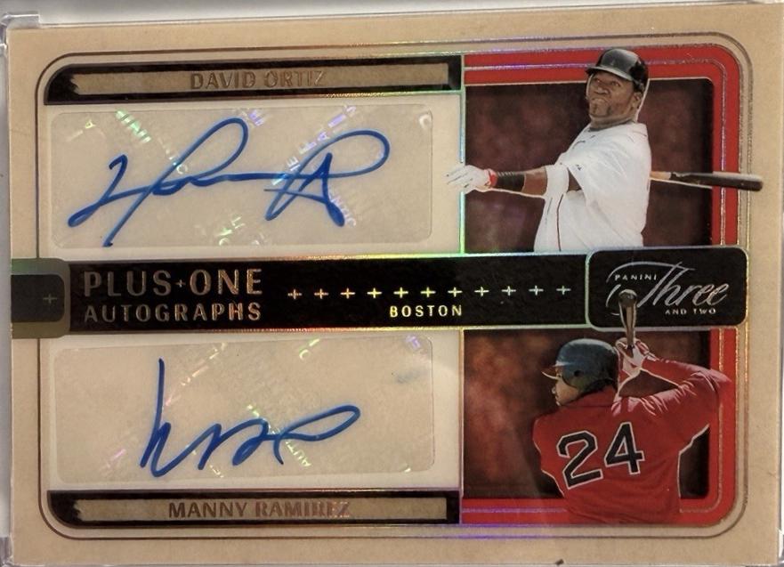 Manny Ramirez / David Ortiz [Holo Gold] #PO-BOS