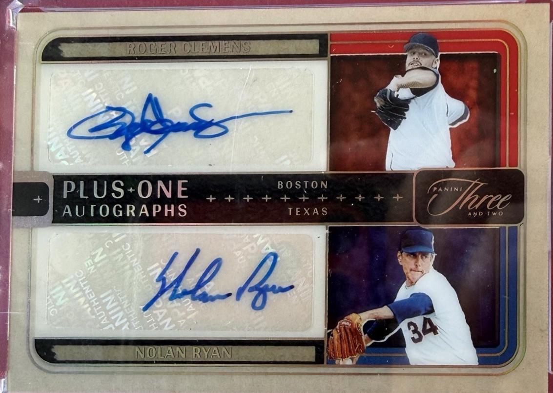 Nolan Ryan / Roger Clemens #PO-RNR