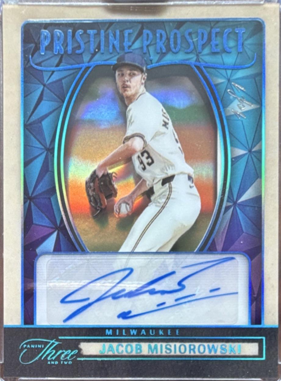 Jacob Misiorowski [Holo Platinum Blue] #PPS-JM