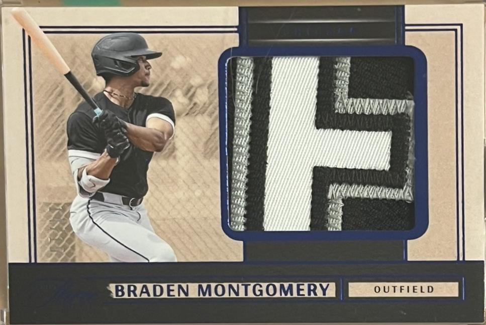 Braden Montgomery [Blue] #PS-BM