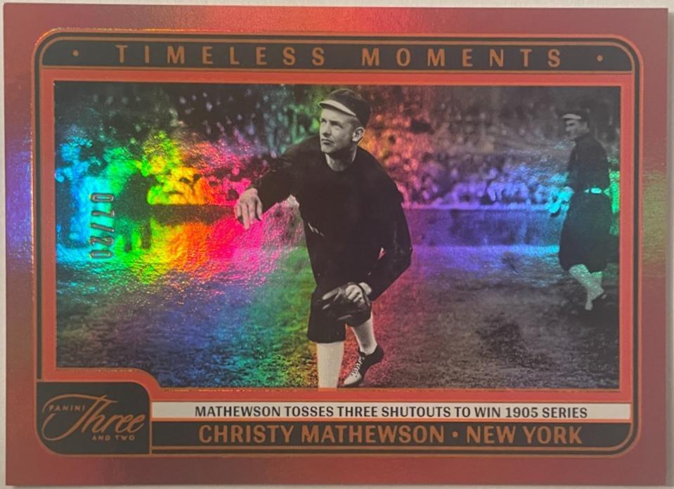 Christy Mathewson [Orange] #14