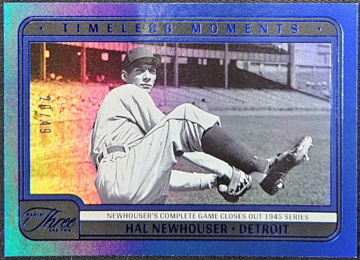 Hal Newhouser [Blue] #8