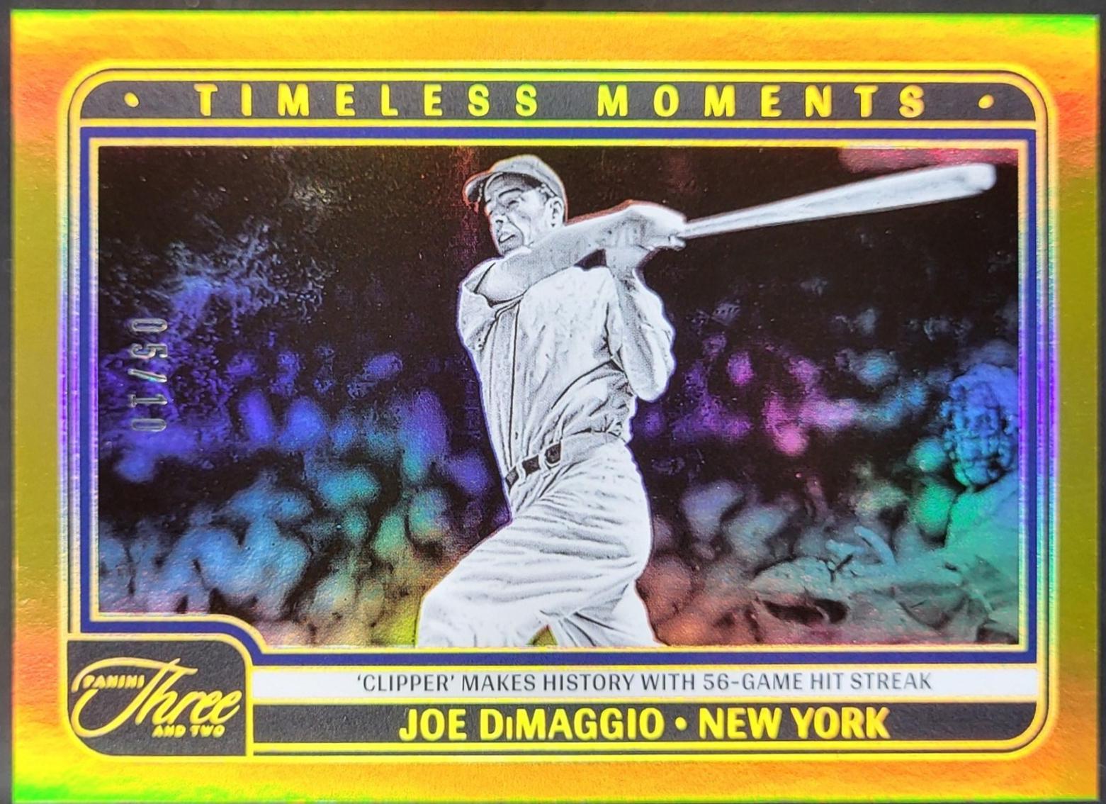 Joe DiMaggio [Holo Gold] #1