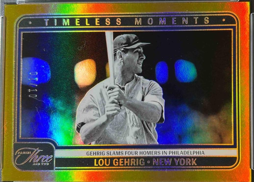 Lou Gehrig [Holo Gold] #4