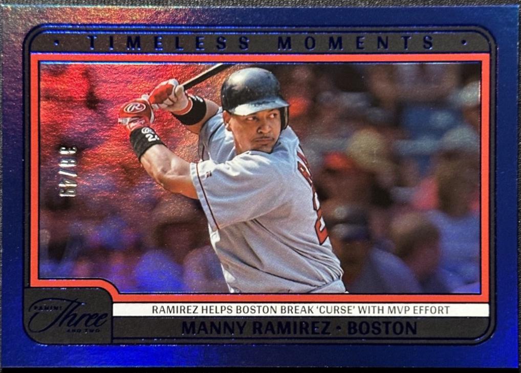 Manny Ramirez [Blue] #18