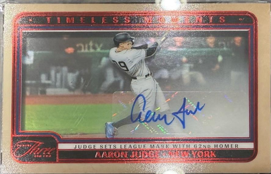 Aaron Judge [Red] #TMS-AJ