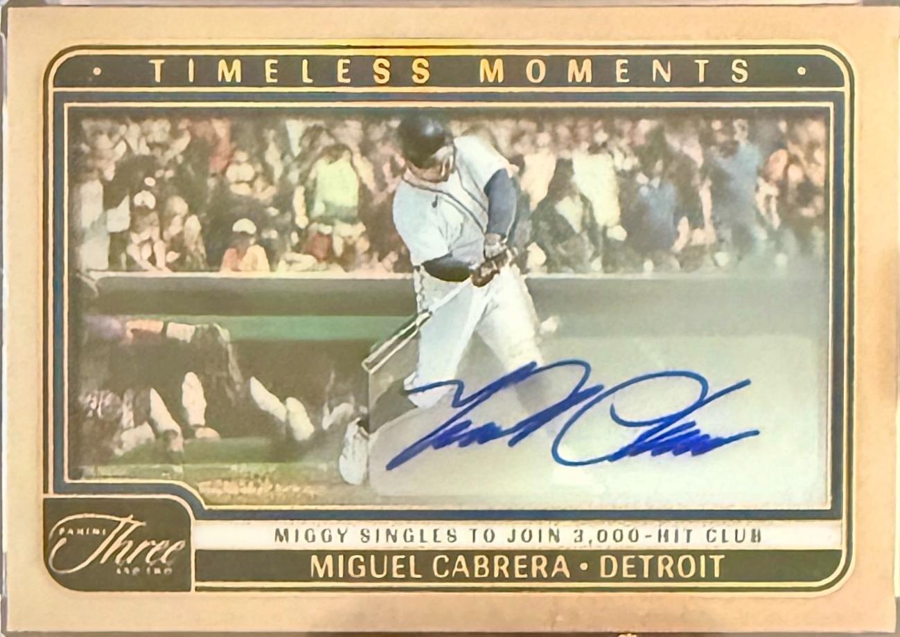 Miguel Cabrera [Holo Gold] #TMS-MC