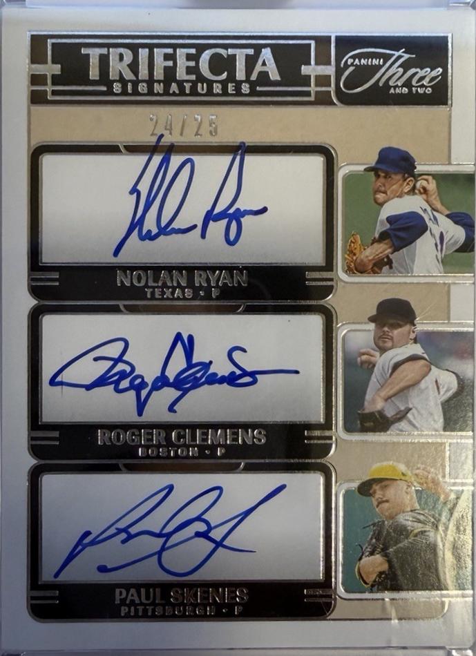 Paul Skenes / Roger Clemens / Nolan Ryan #TRI-ACE
