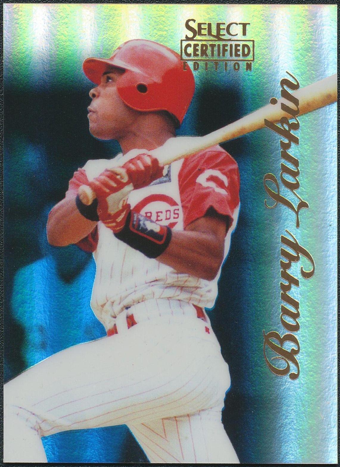 Barry Larkin [Mirror Blue] #41