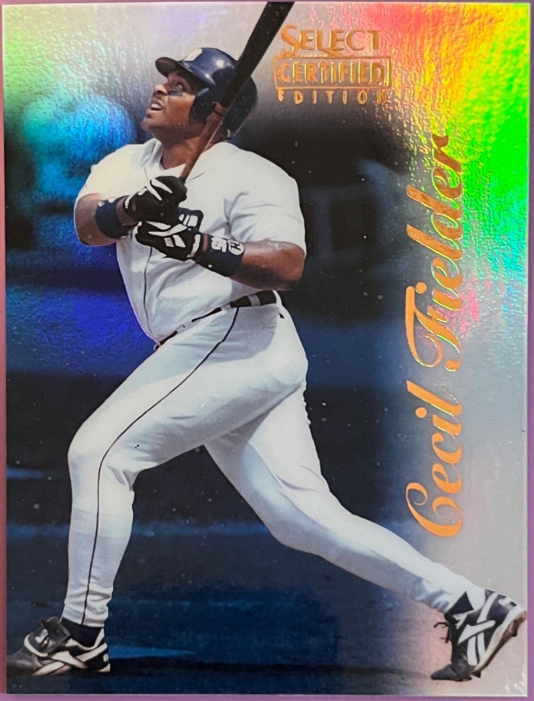 Cecil Fielder [Mirror Blue] #63