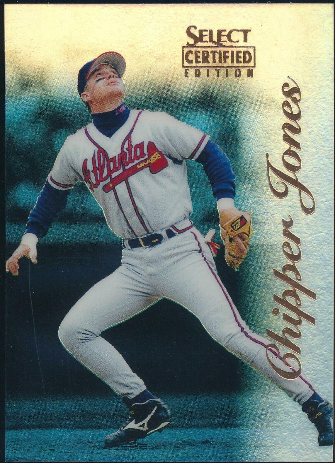 Chipper Jones [Mirror Blue] #7