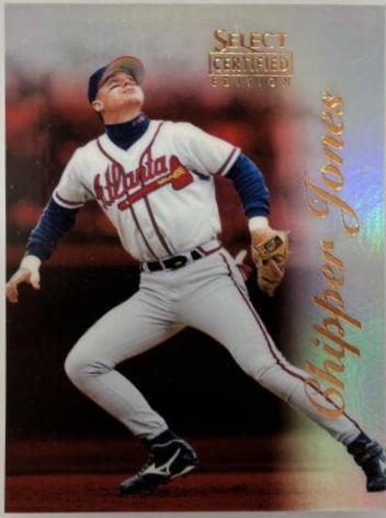 Chipper Jones [Mirror Red] #7
