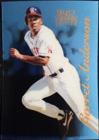Garret Anderson [Mirror Blue] #95