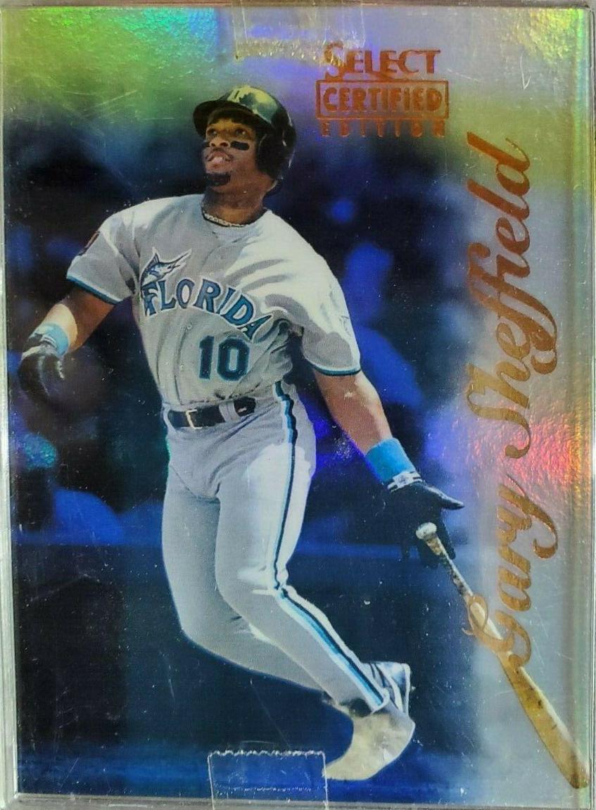 Gary Sheffield [Mirror Blue] #3