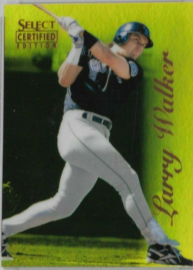 Larry Walker [Mirror Gold] #85