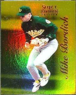 Mike Bordick [Mirror Gold] #86