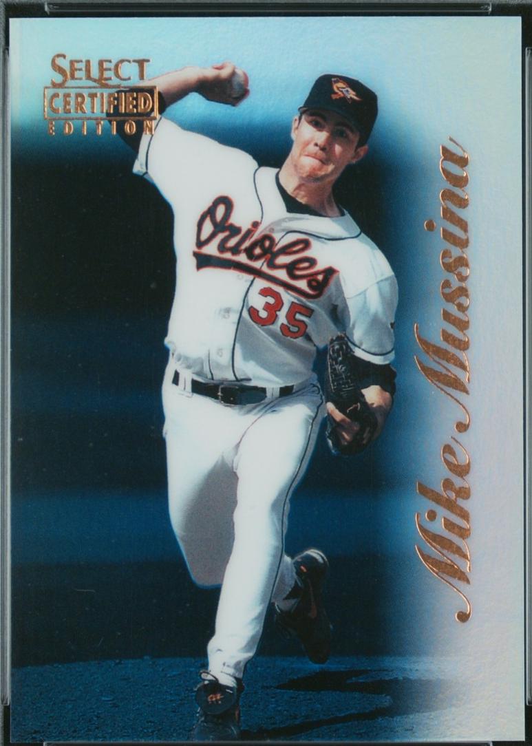 Mike Mussina [Mirror Blue] #12